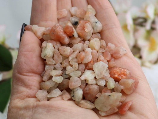 Sunstone Crystal Chips