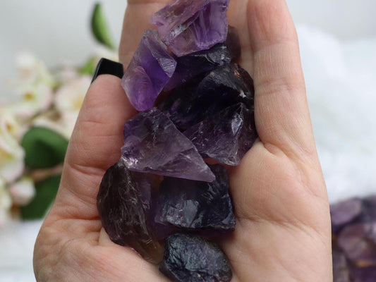 Raw Amethyst Crystals