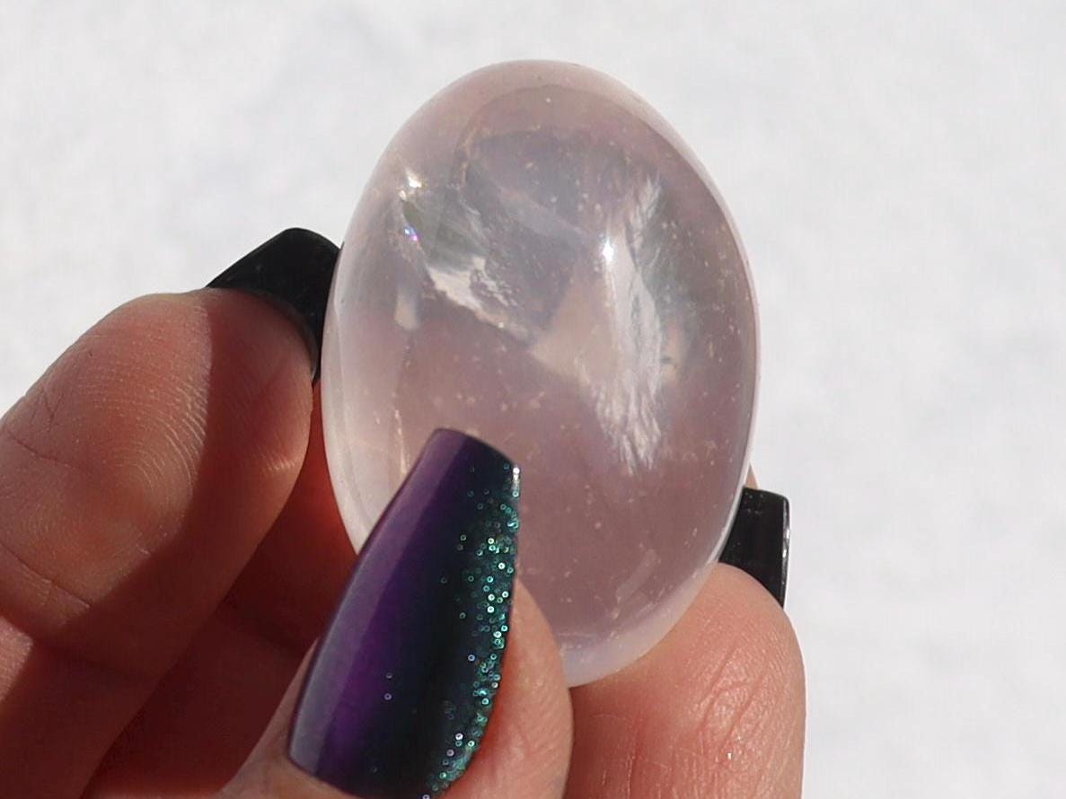 Rose Quartz Tumbles, Tumbled Rose Quartz