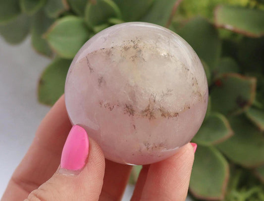 Dendritic Fluorite Crystal Sphere Home Decor
