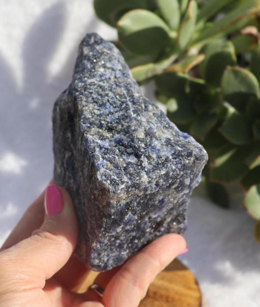 Raw Rough Sodalite Crystal