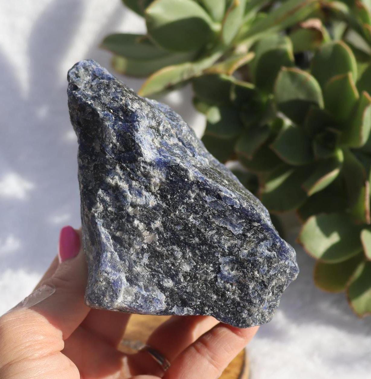 Raw Rough Sodalite Crystal