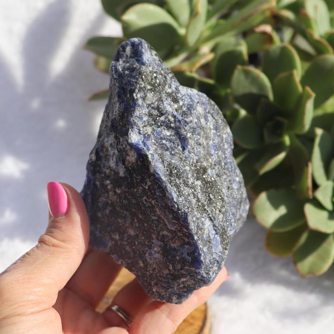 Raw Rough Sodalite Crystal