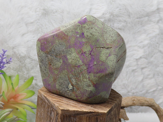 Polished Rare Stichtite & Green Serpentine  Free Form , Atlantisite