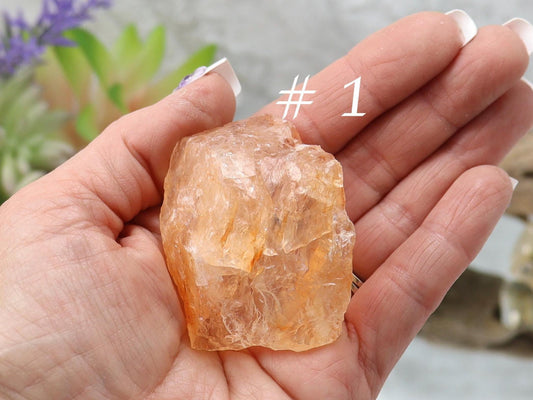 Fire Quartz Raw Crystal, Rough Hematoid Quartz Stone, Raw Rough Fire Quartz Stone