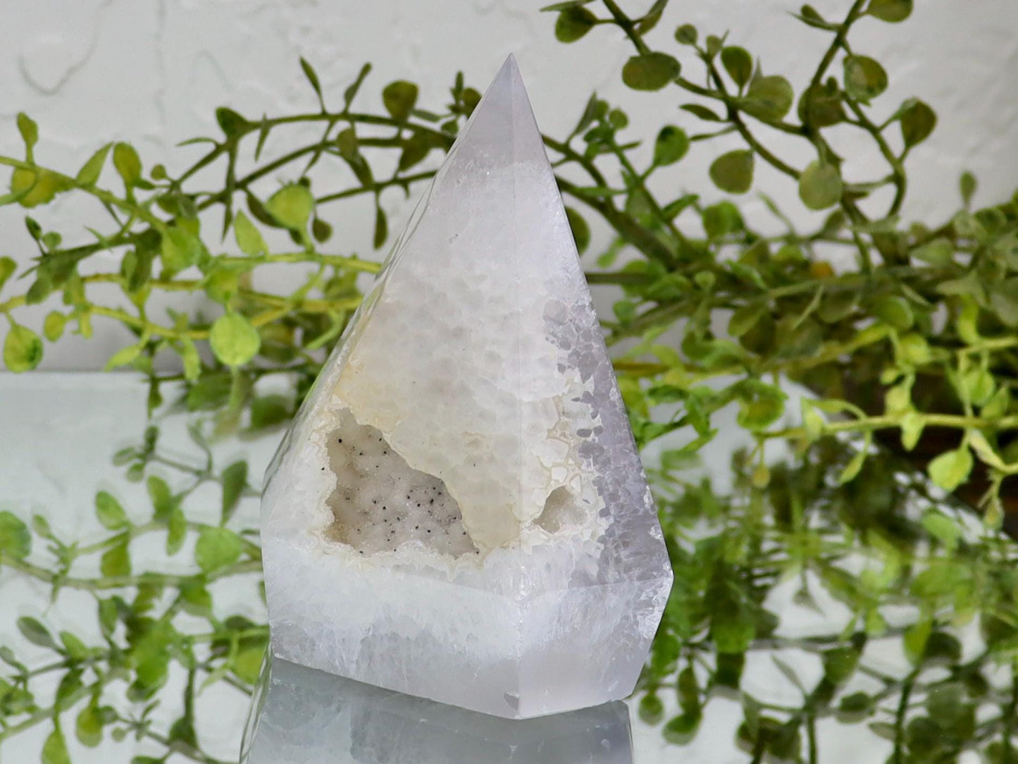 Druzy Agate Diamond Point