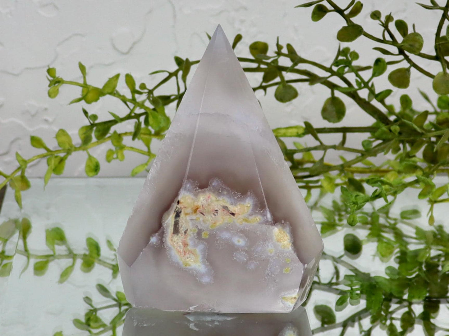 Druzy Agate Diamond Point