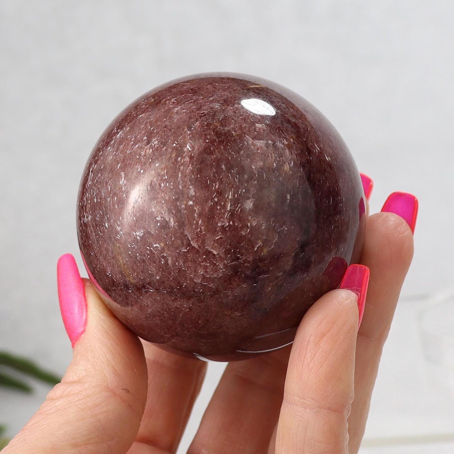 Tanzberry Quartz Spheres