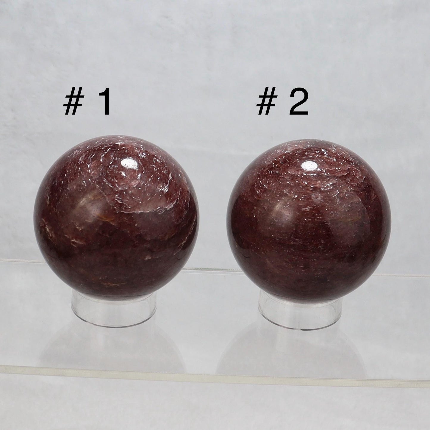 Tanzberry Quartz Spheres
