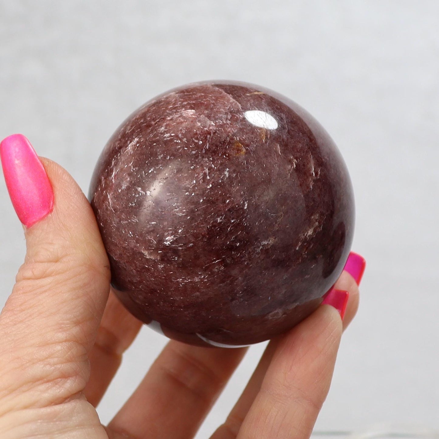 Tanzberry Quartz Spheres