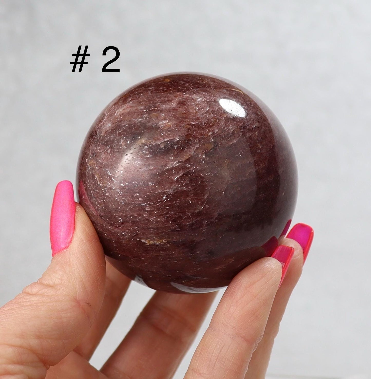 Tanzberry Quartz Spheres