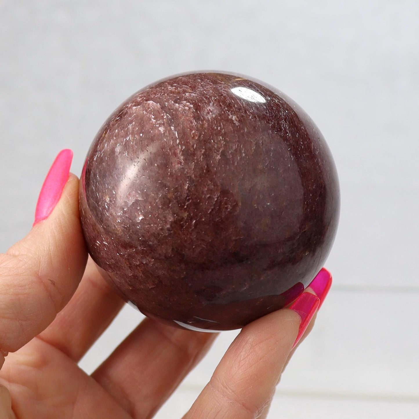 Tanzberry Quartz Spheres