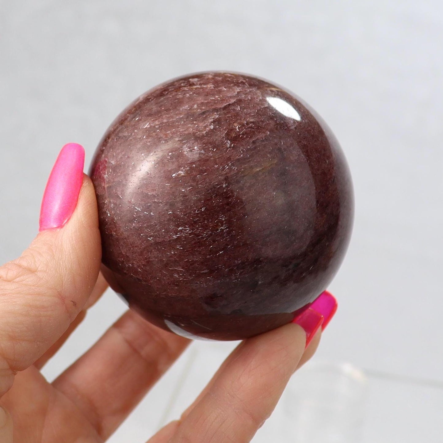 Tanzberry Quartz Spheres
