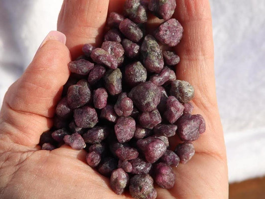 Raw Rubies from Pakistan, Ruby Corundum