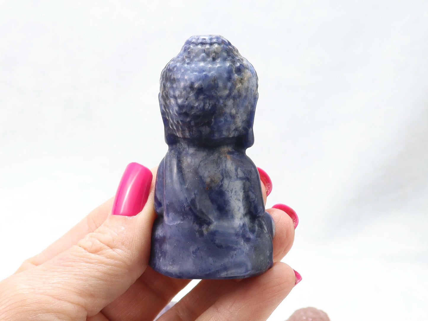 Baby Buddha Carving - Crown Chakra - Gemstone Carving - Meditation Crystal