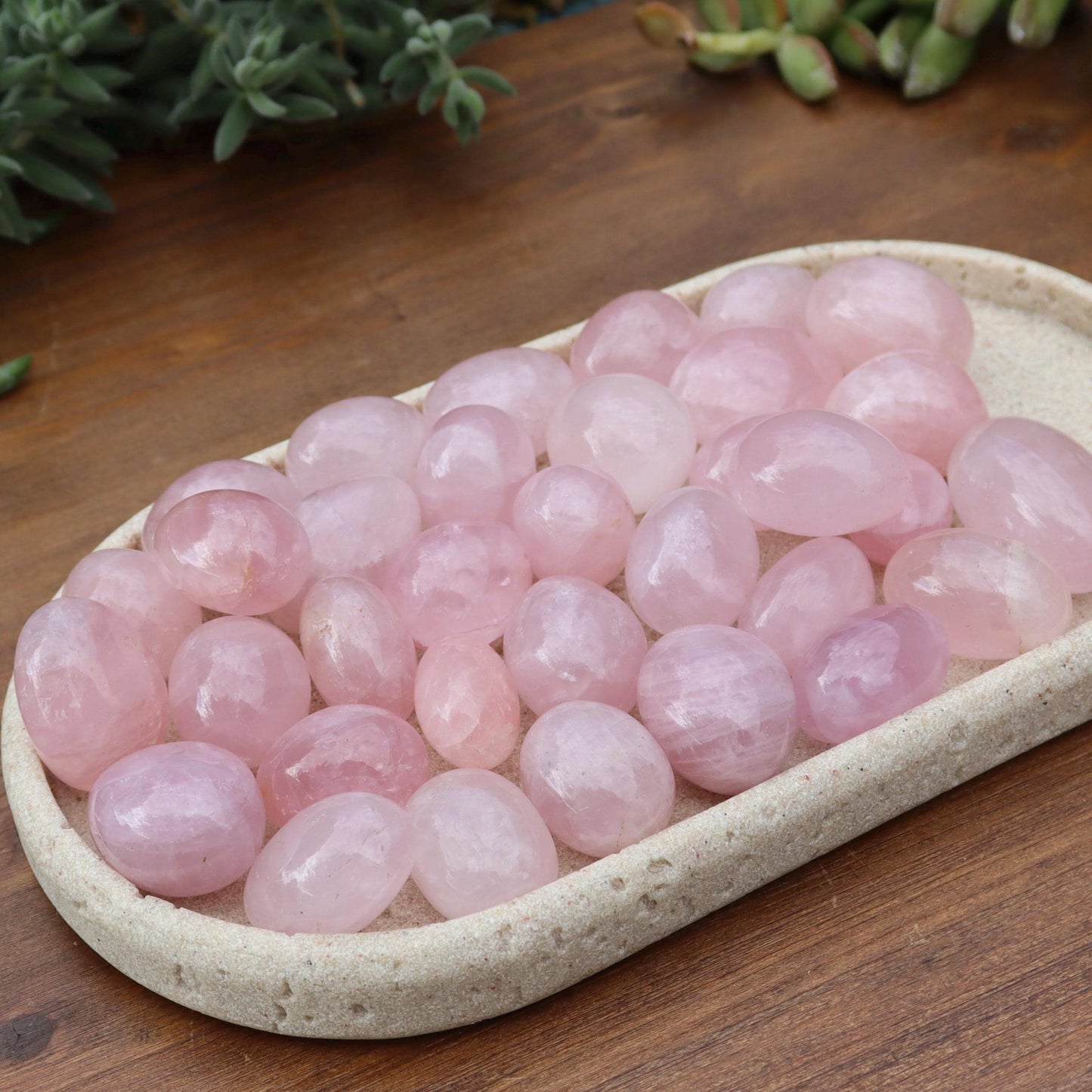 Rose Quartz Tumbled Stones