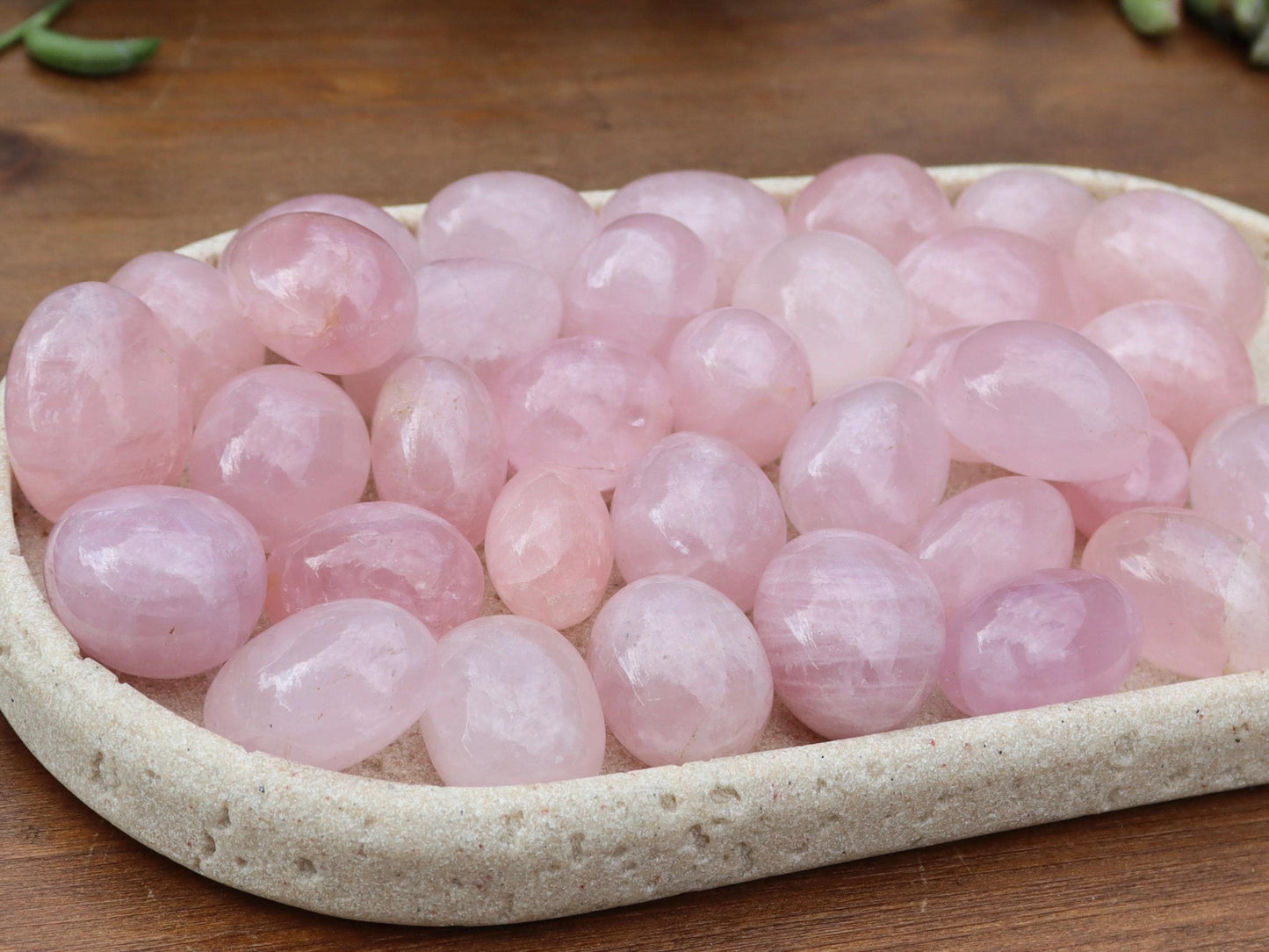 Rose Quartz Tumbled Stones