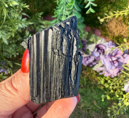 Raw Black Tourmaline Stone