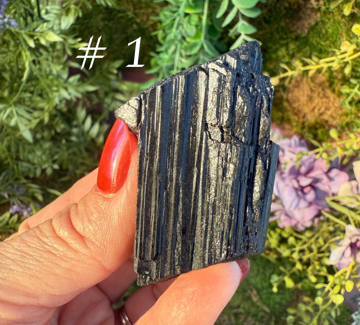 Raw Black Tourmaline Stone