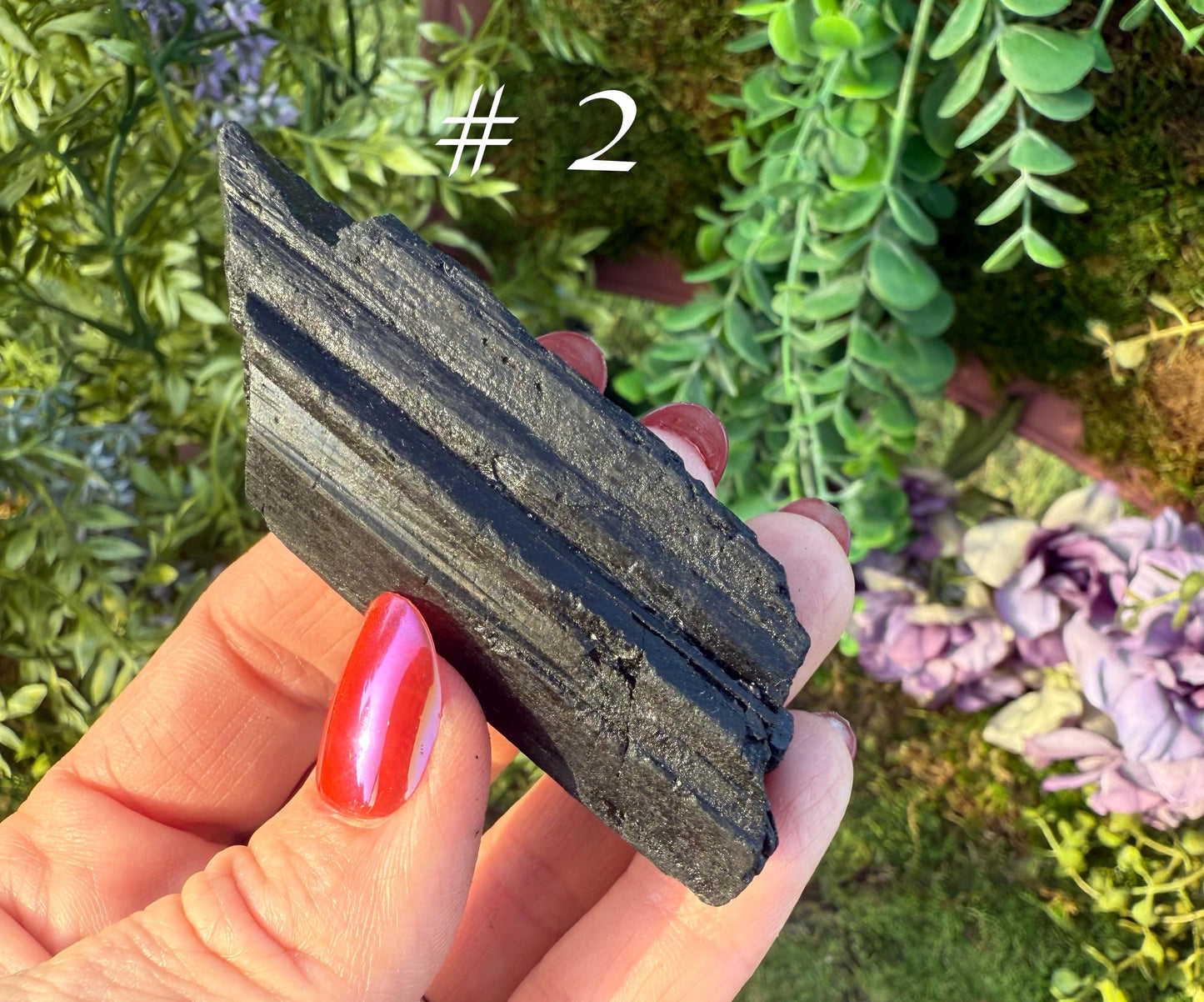 Raw Black Tourmaline Stone