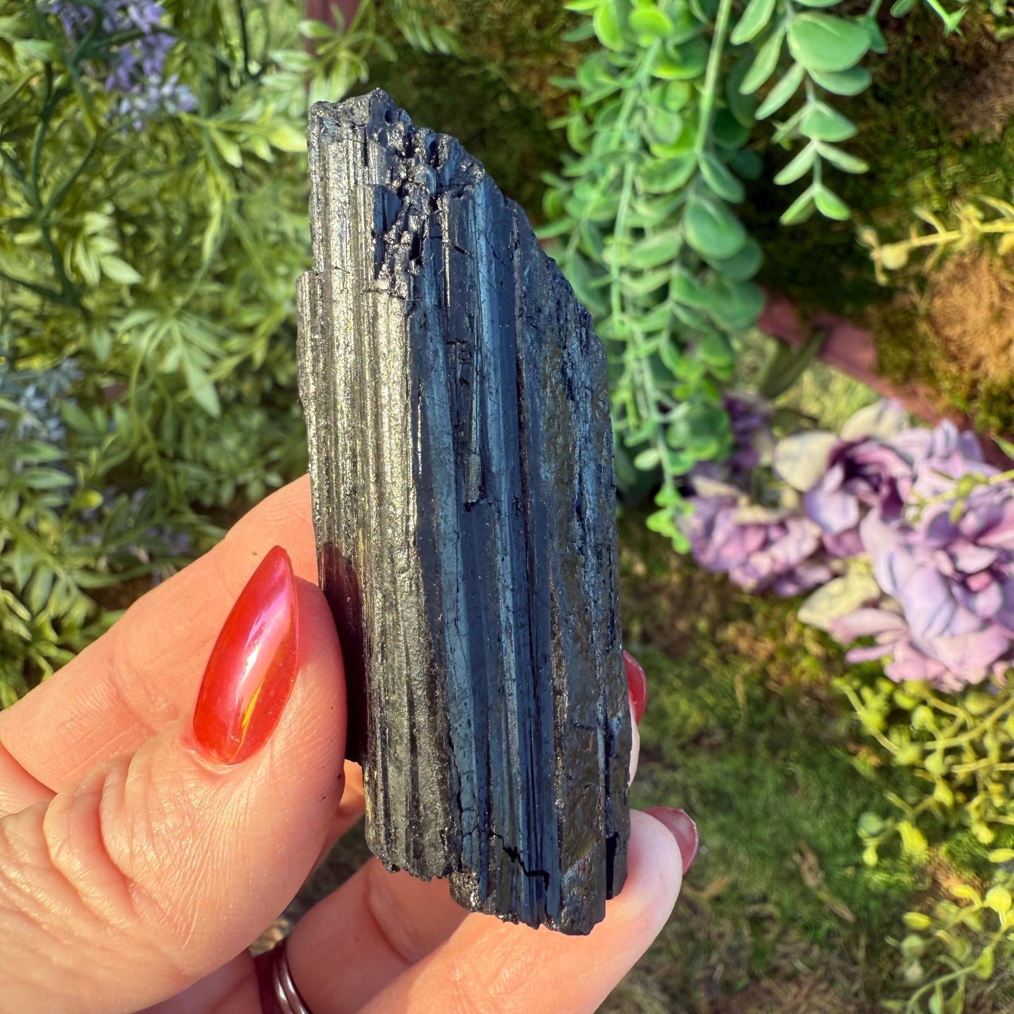 Raw Black Tourmaline Stone