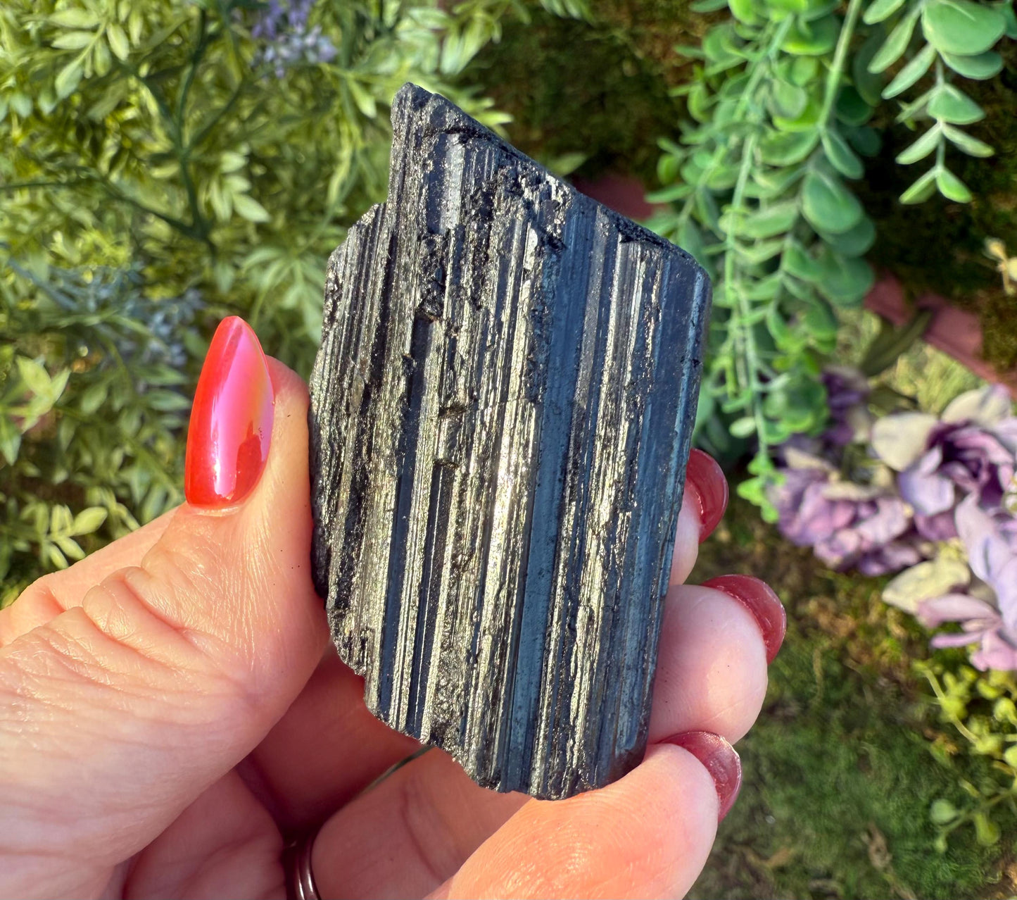 Raw Black Tourmaline Stone