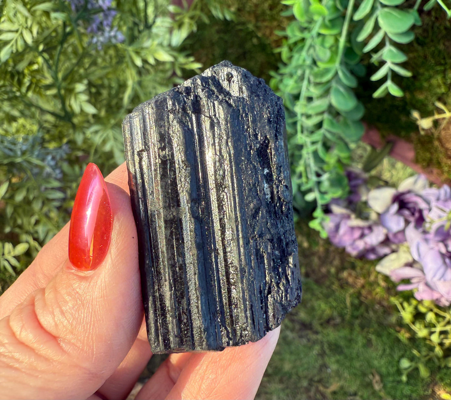 Raw Black Tourmaline Stone
