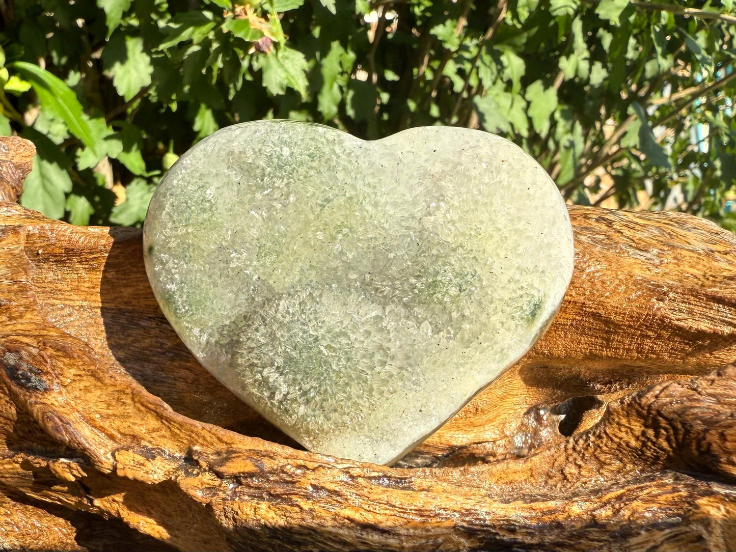 Zeolite Heart from Brazil