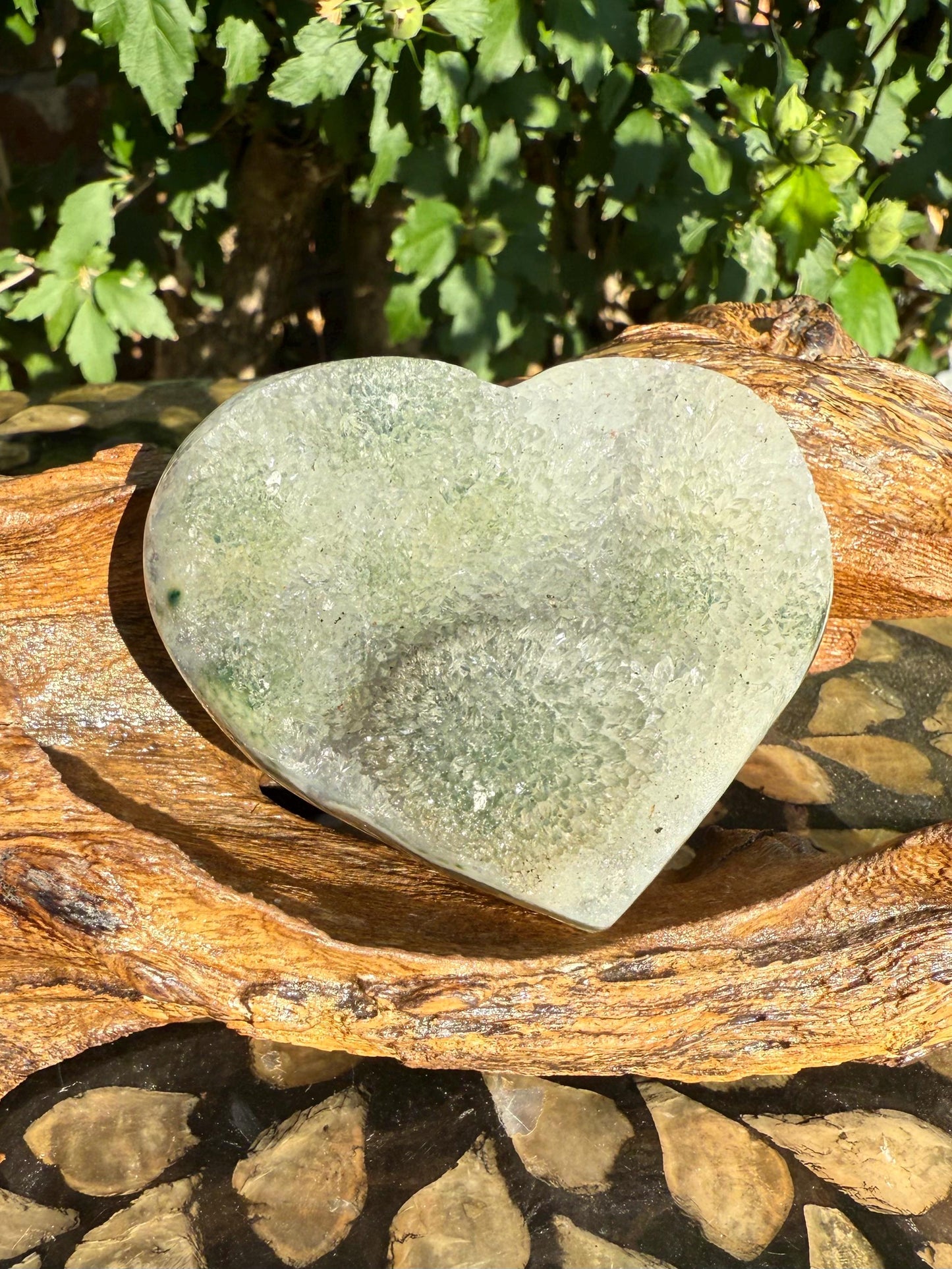 Zeolite Heart from Brazil