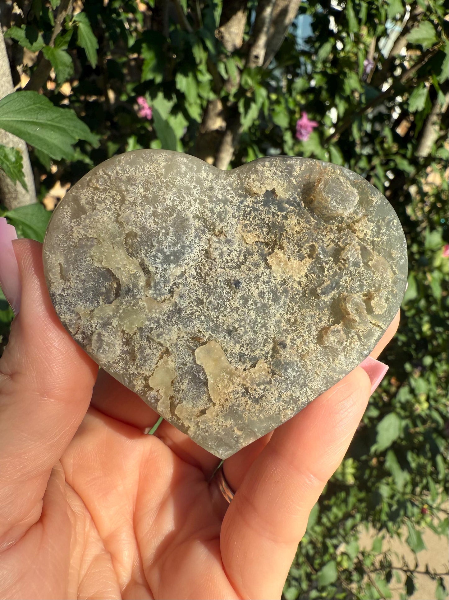 Zeolite Heart from Brazil