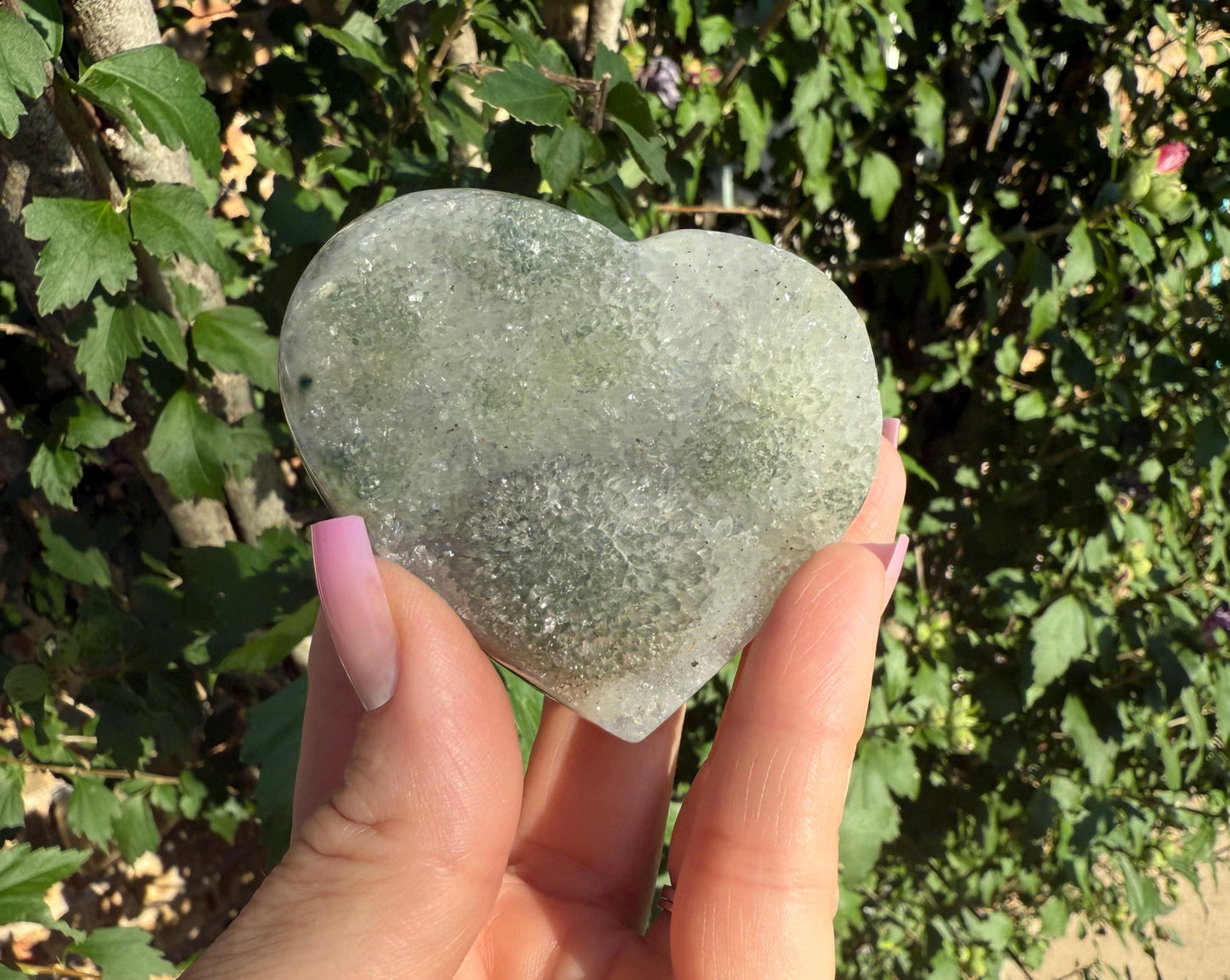Zeolite Heart from Brazil