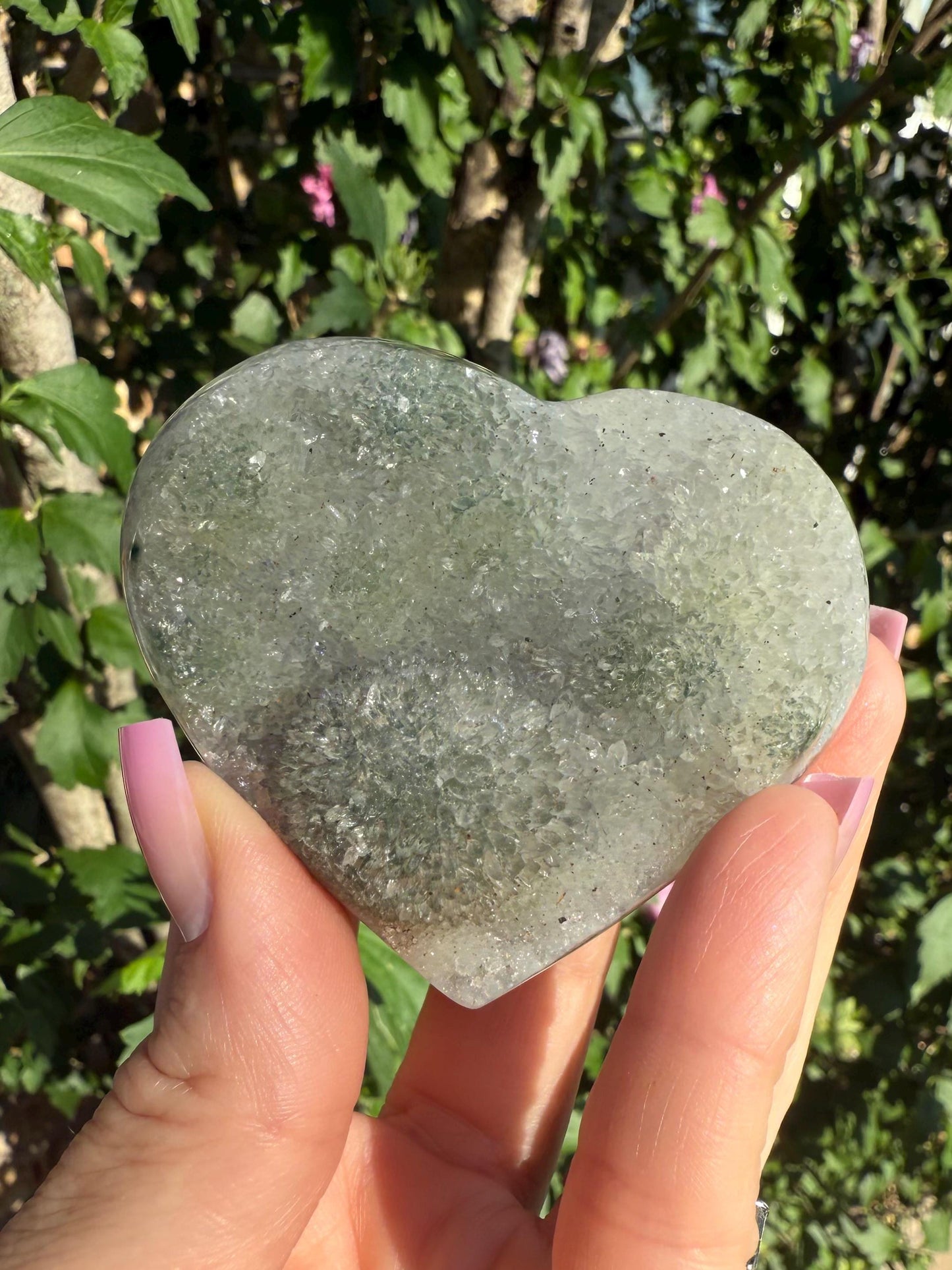 Zeolite Heart from Brazil