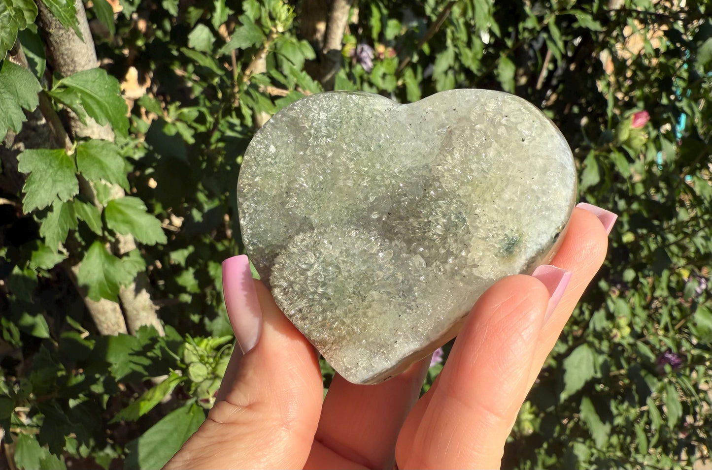 Zeolite Heart from Brazil