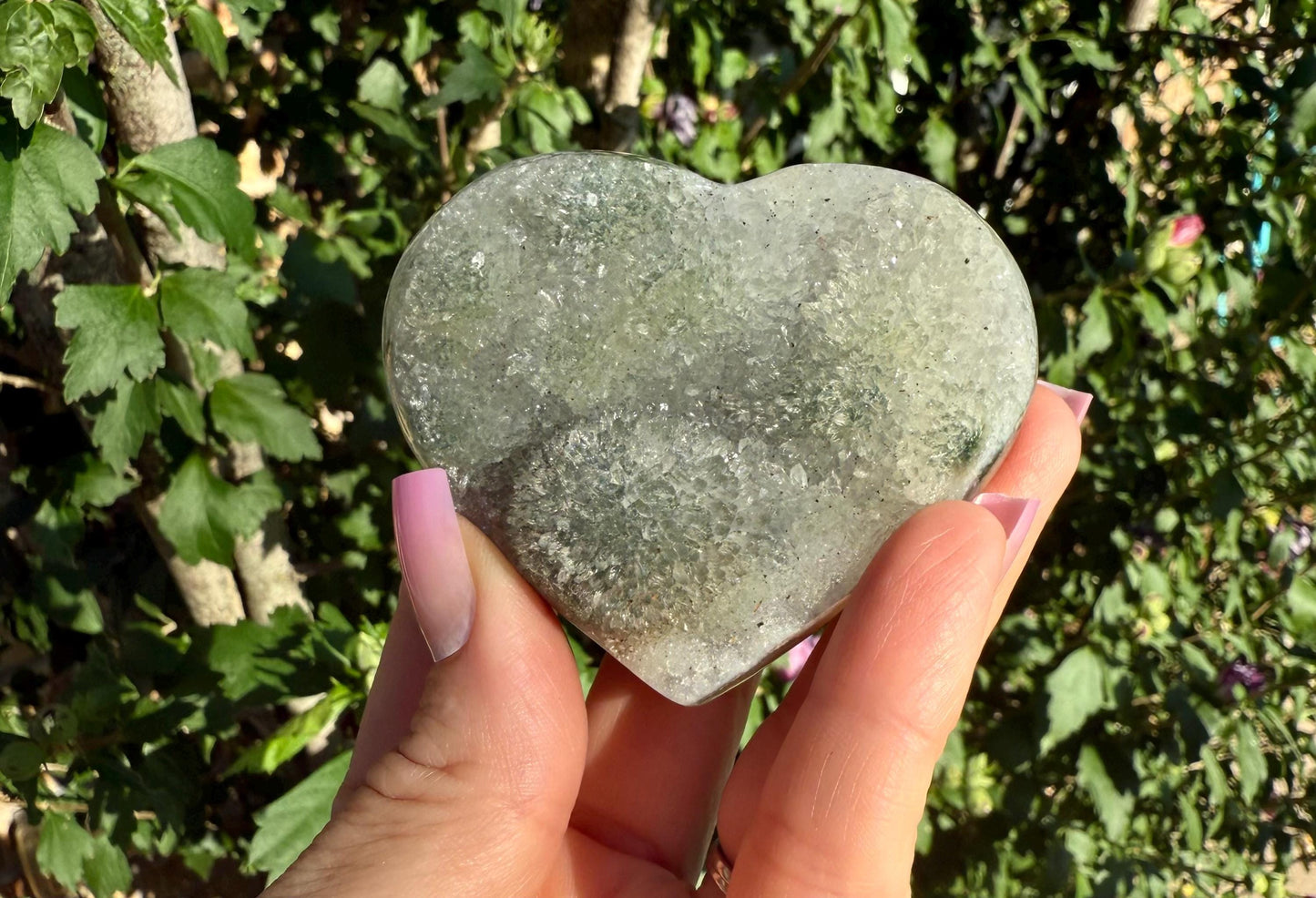 Zeolite Heart from Brazil