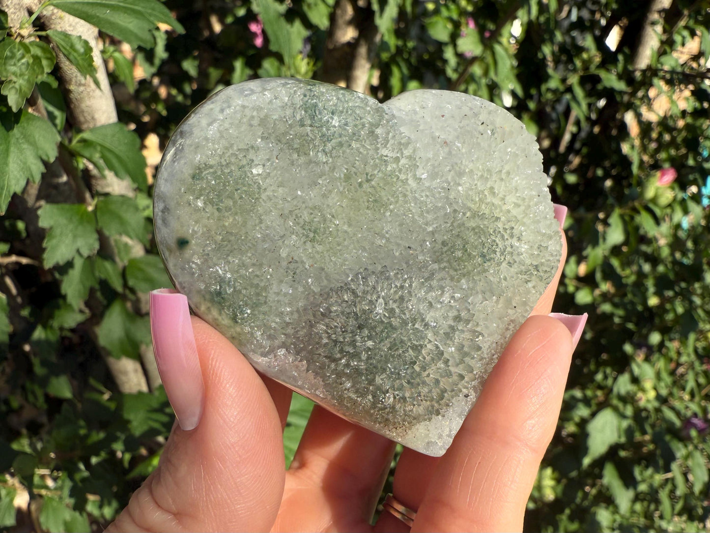 Zeolite Heart from Brazil