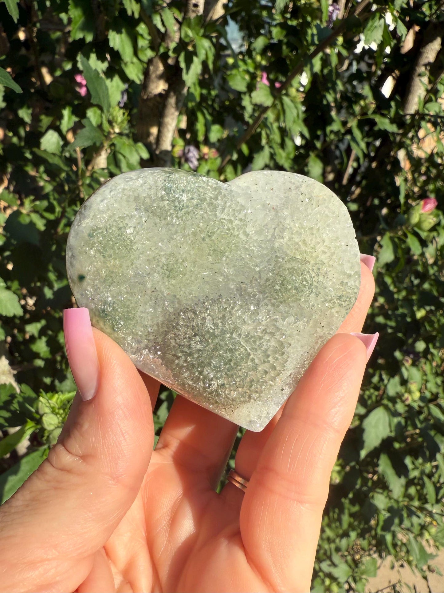 Zeolite Heart from Brazil