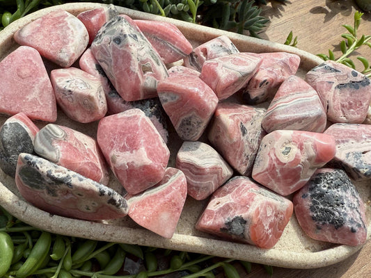Rhodochrosite Polished Free Forms