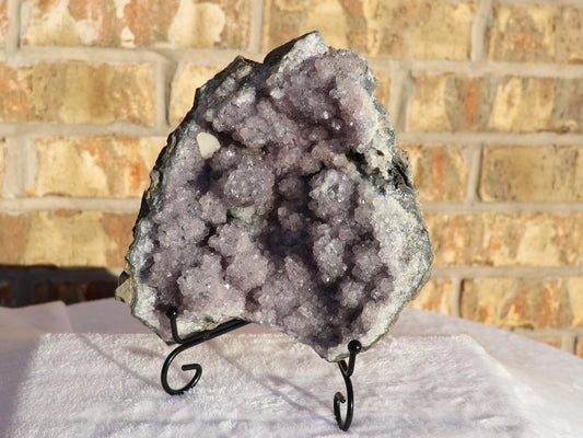 Large Druzy Amethyst Flower Cluster from Brazil