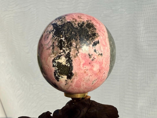 Peruvian Rhodonite Sphere