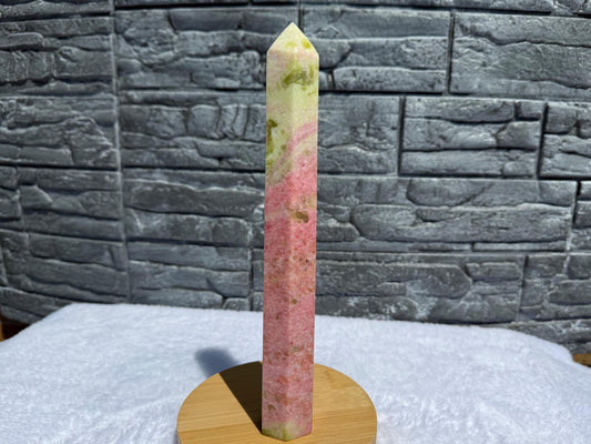 Pink Zoisite Tower