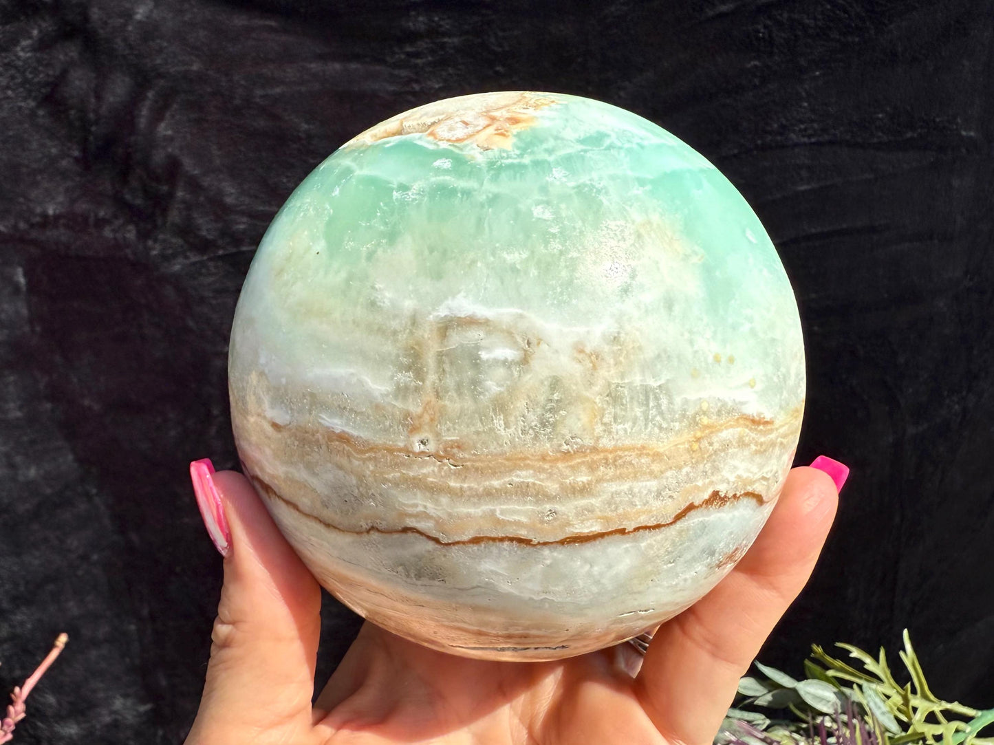 Caribbean Calcite Sphere