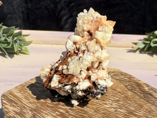 Raw Hemimorphite Crystal Cluster