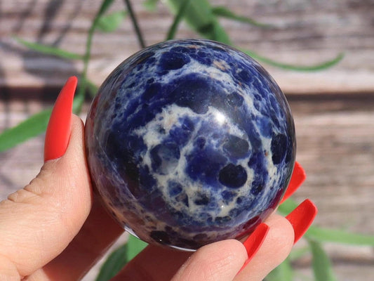 Sodalite Crystal Sphere