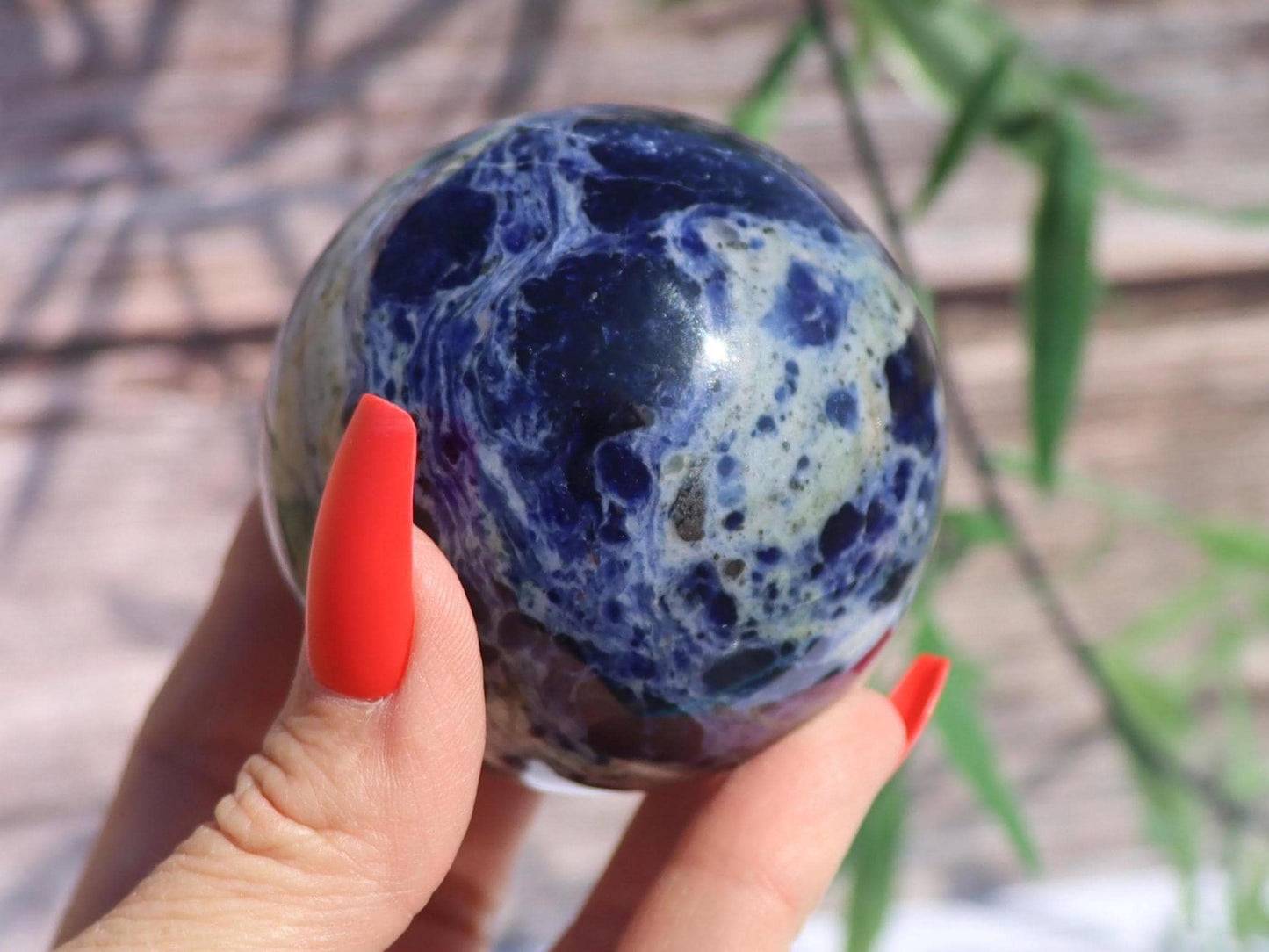 Sodalite Crystal Sphere