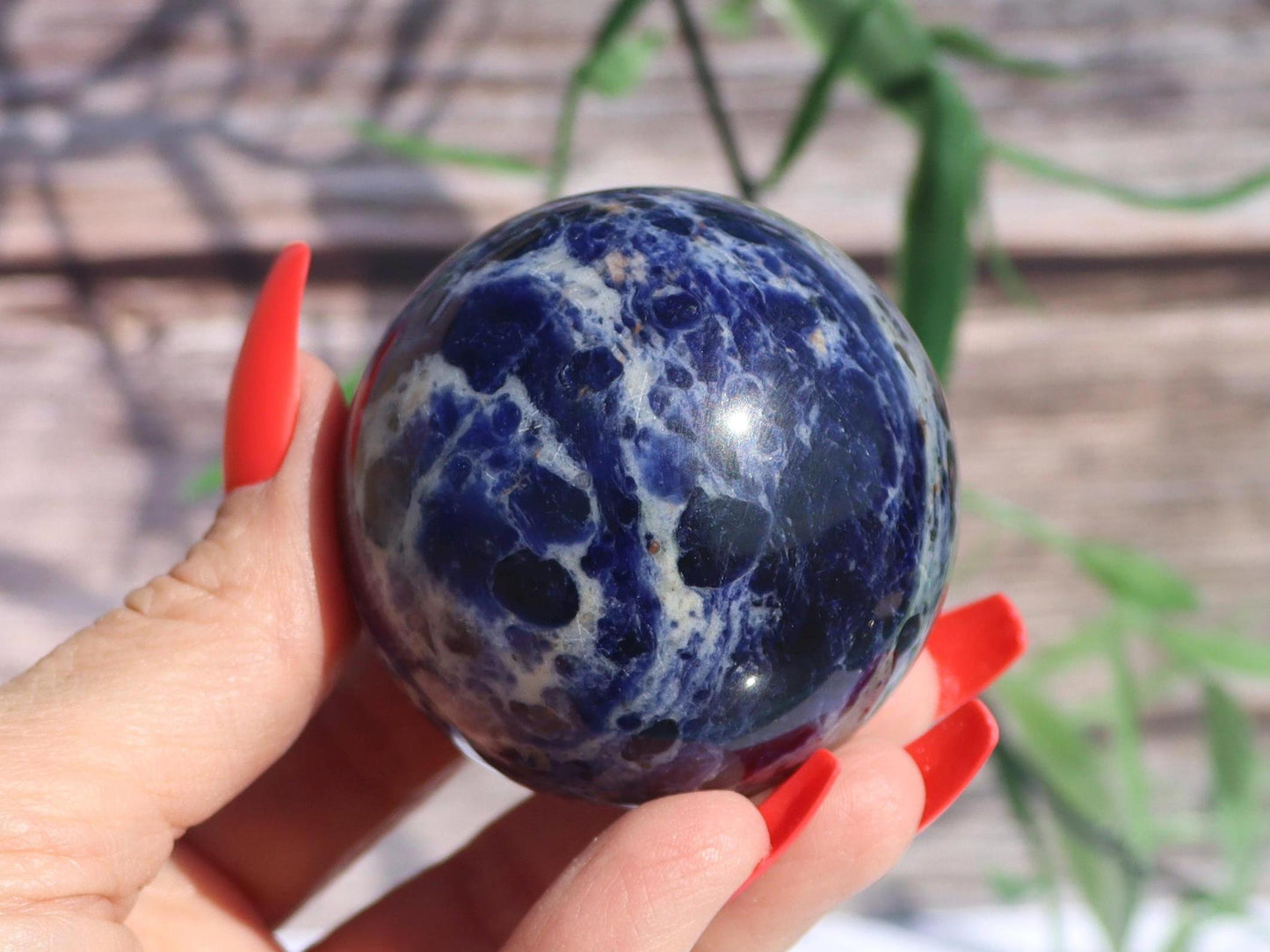 Sodalite Crystal Sphere