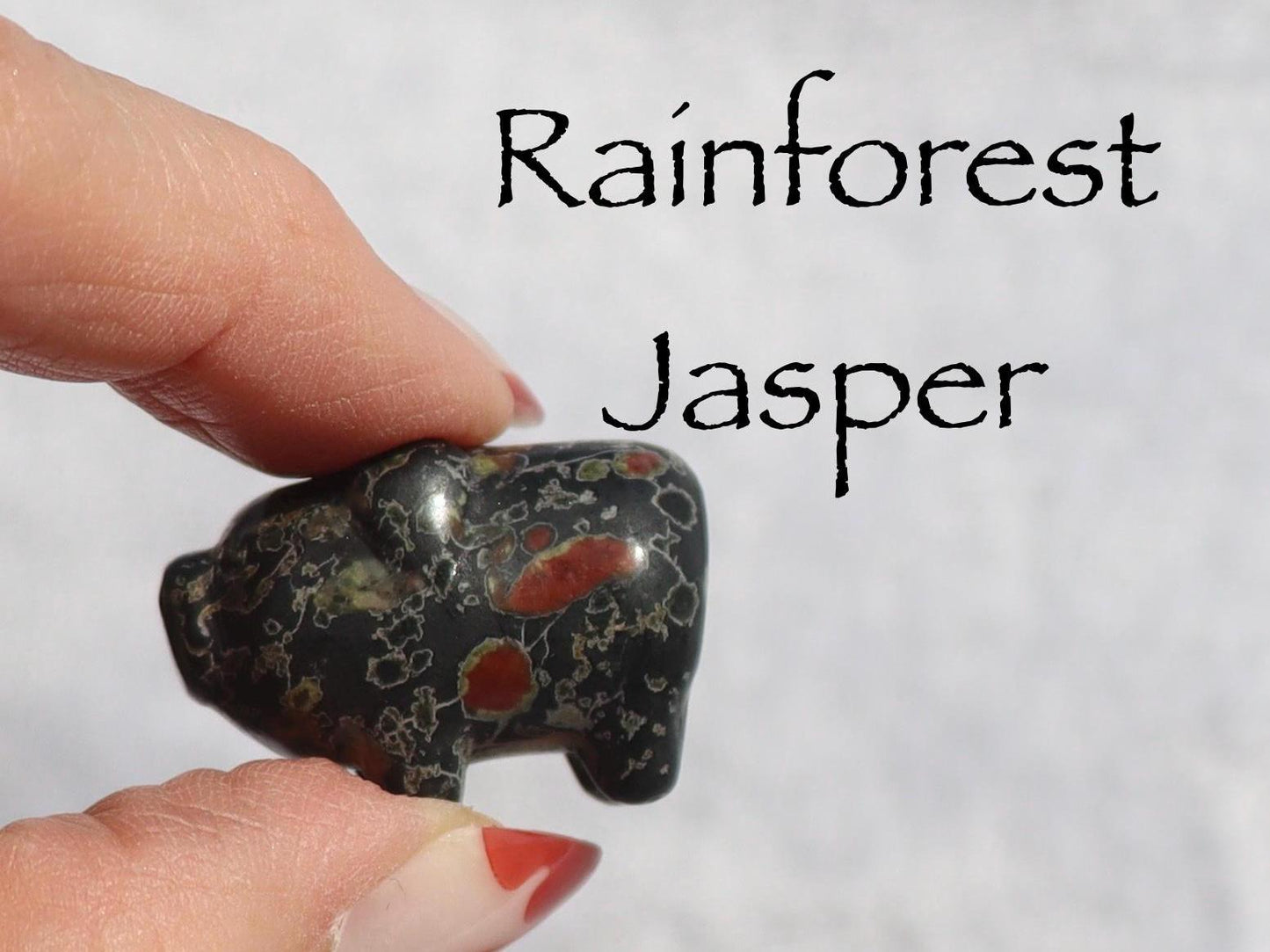 Mini Crystal Pig Carving: Collectible Stone Figurine