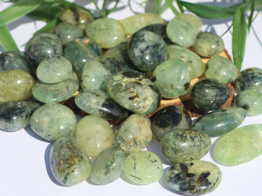 Prehnite Tumbled Stones