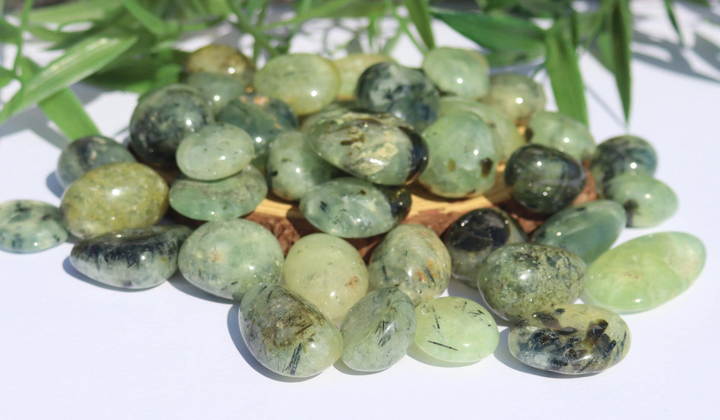 Prehnite Tumbled Stones