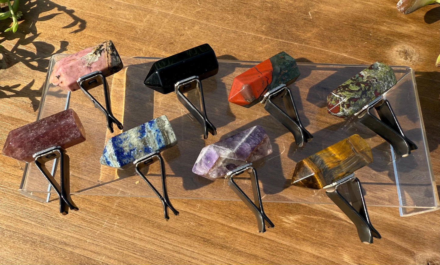 Crystal Tower Car Vent Clip - Crystal Car Accessories