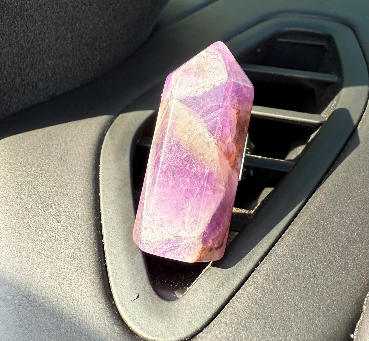 Crystal Tower Car Vent Clip - Crystal Car Accessories